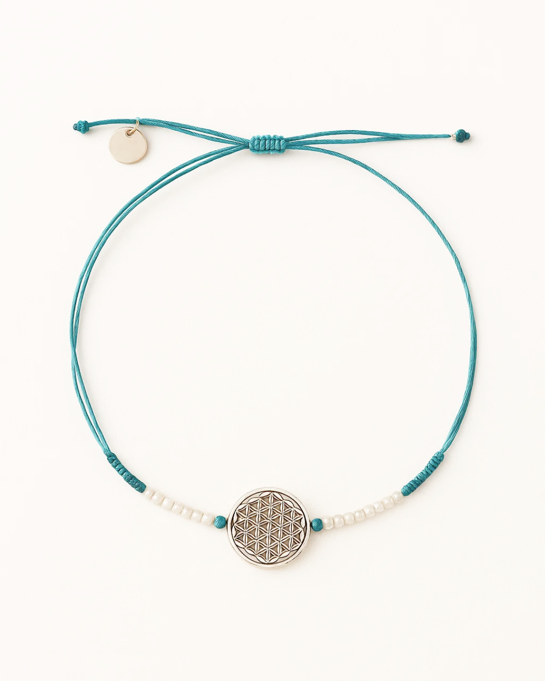 Amira – Flower of Life Cord Bracelet