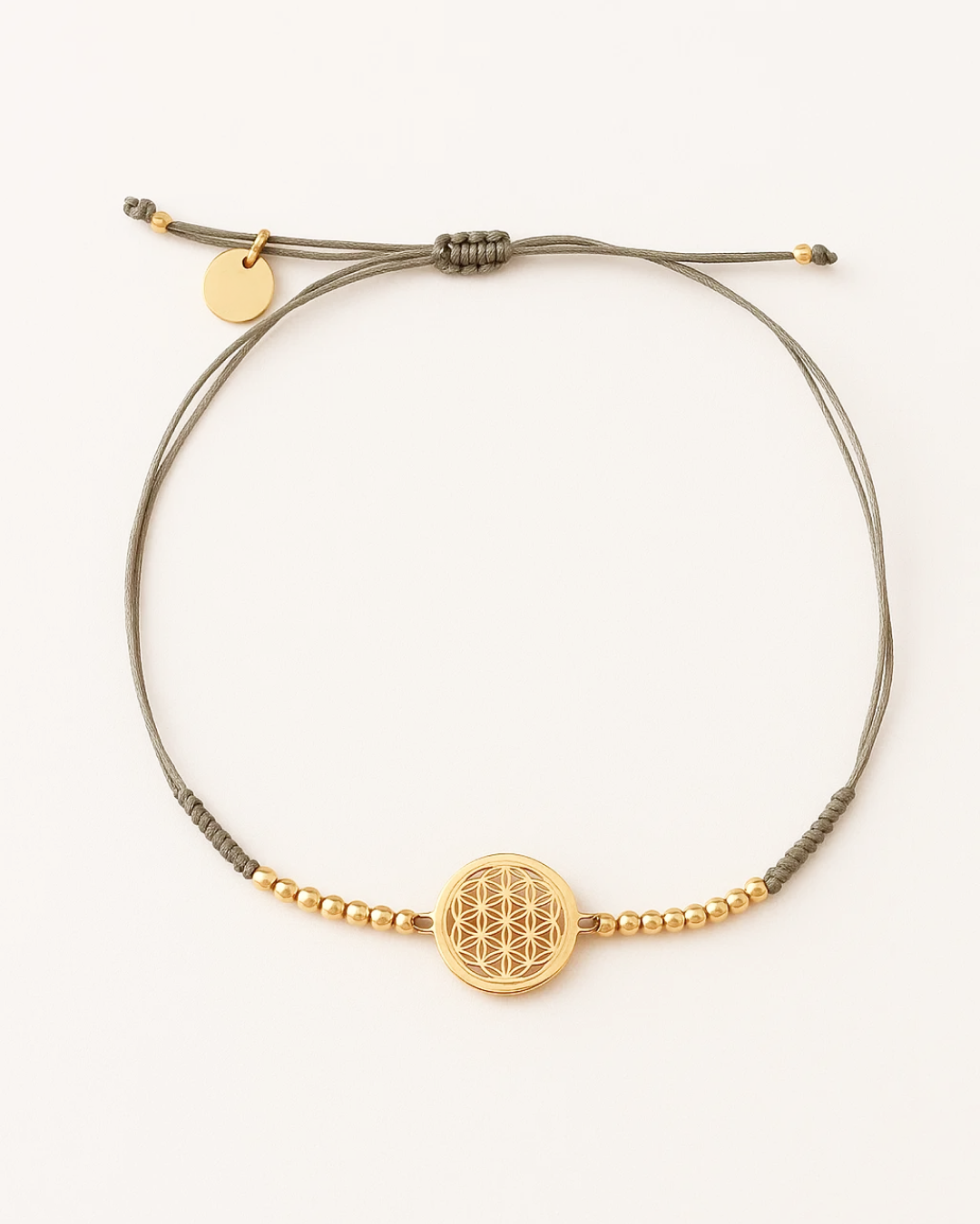 Amira – Flower of Life Cord Bracelet