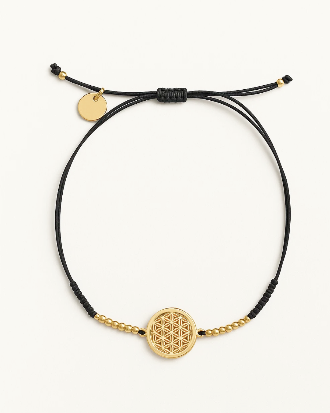 Amira – Flower of Life Cord Bracelet