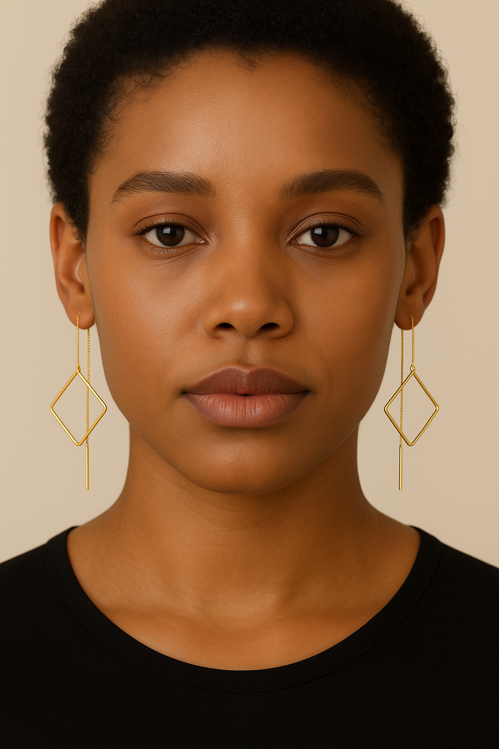 Cathrine – Diamond Threader Earrings