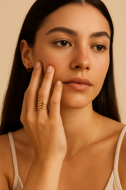 Claudia – Triple Band Ring