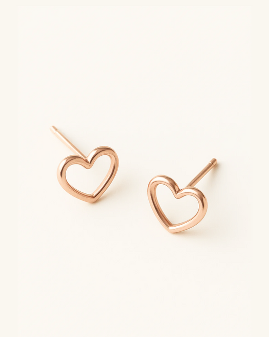 Amelie – Open Heart Earrings
