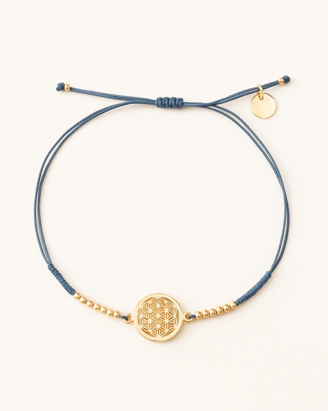 Amira – Flower of Life Cord Bracelet