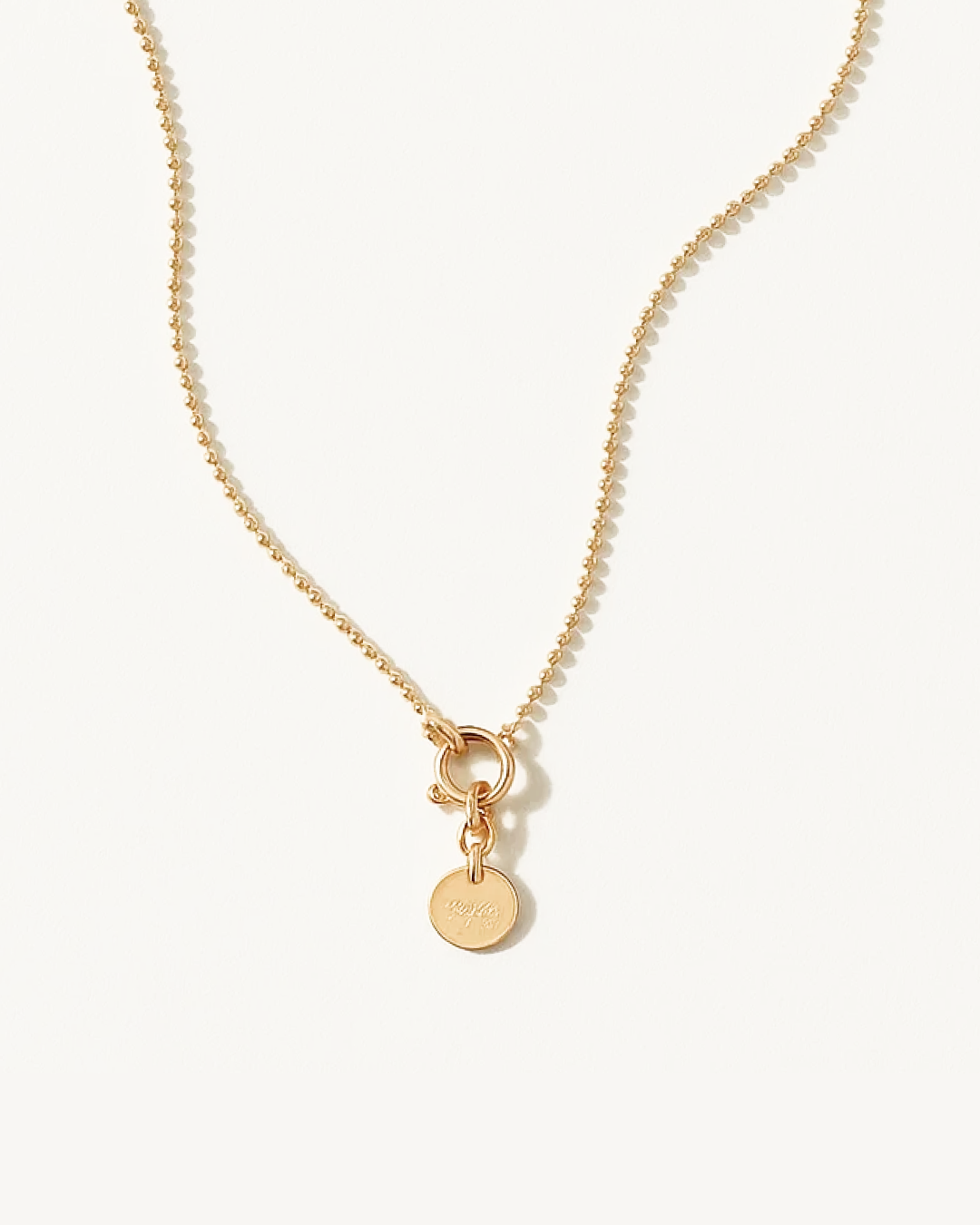 Aria – Delicate Bead Chain Necklace