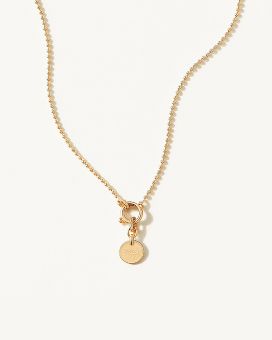Aria – Delicate Bead Chain Necklace
