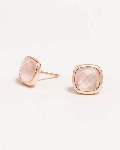 Arianna – Cushion Gem Studs