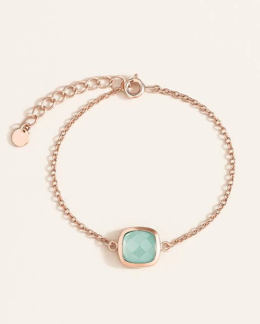 Arianna – Cushion Gem Bracelet
