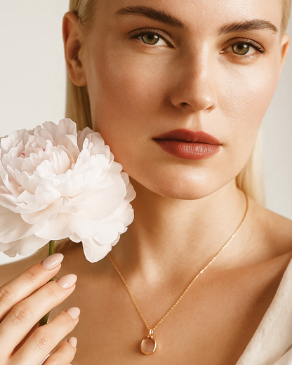 Arianna – Cushion Gem Necklace