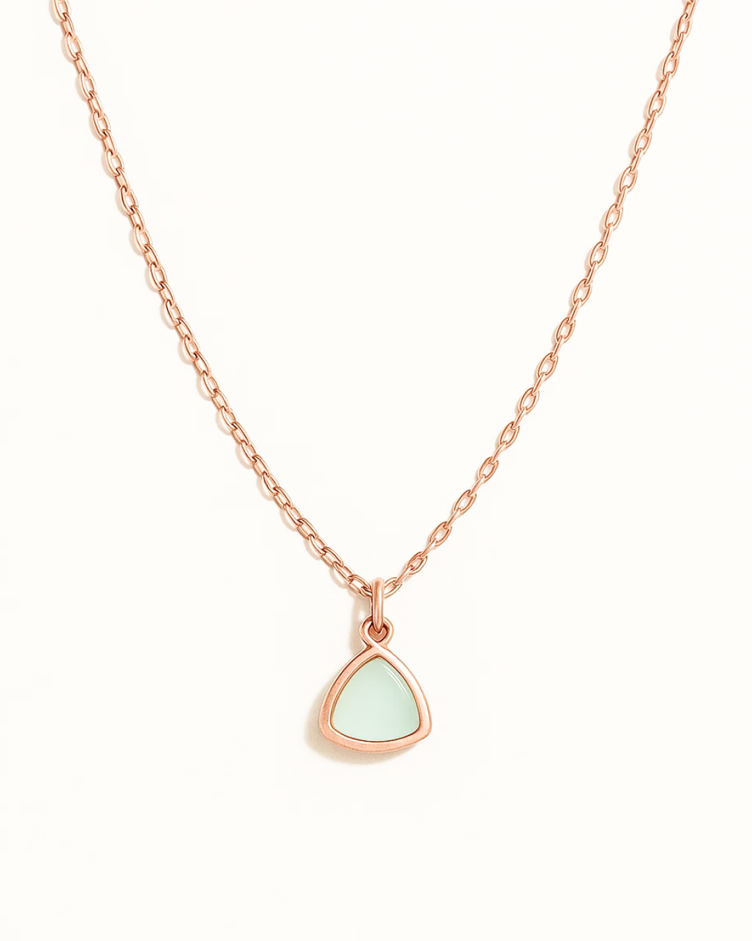 Athena – Triangle Gem Necklace