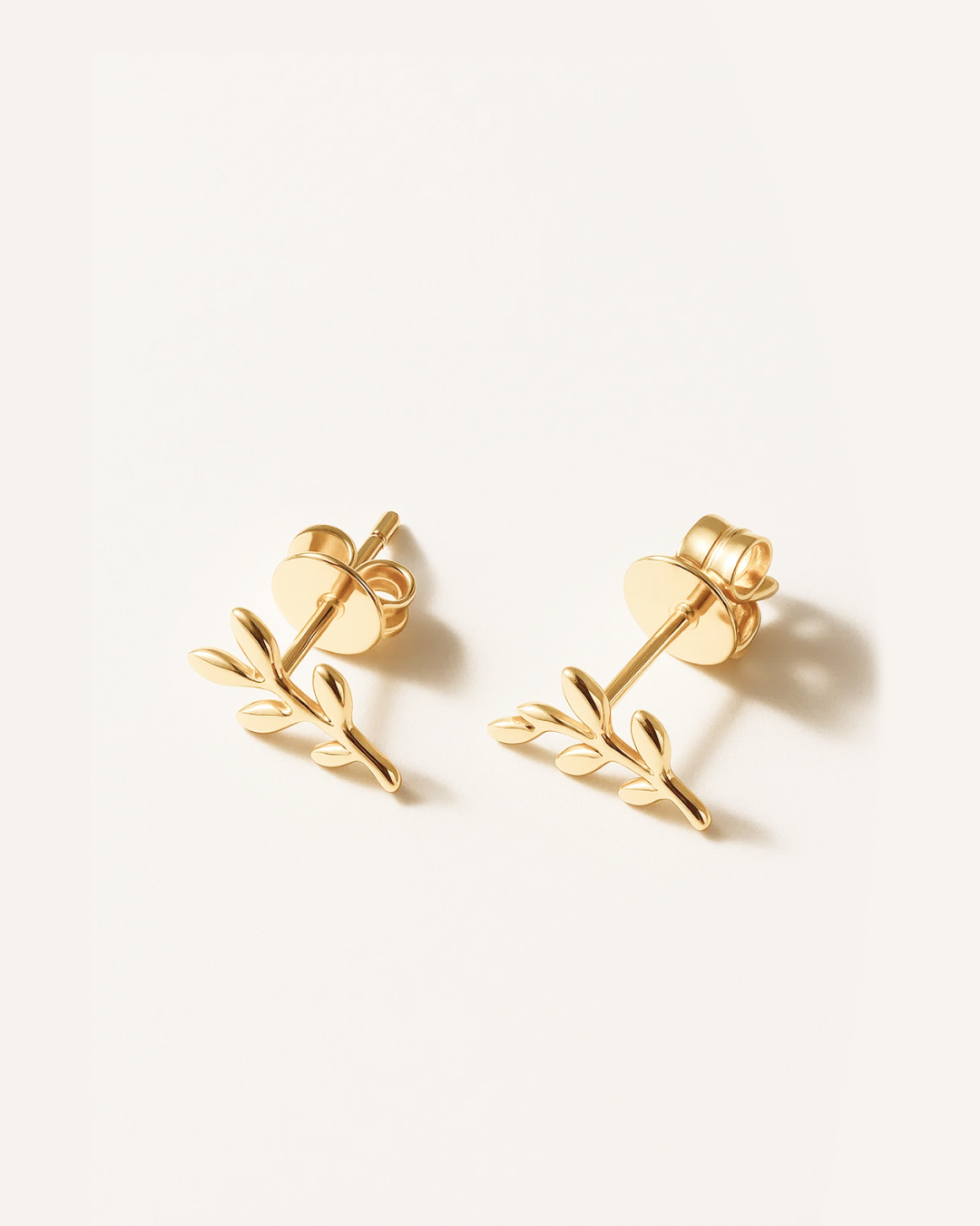 Avery – Golden Leaf Whisper Earrings