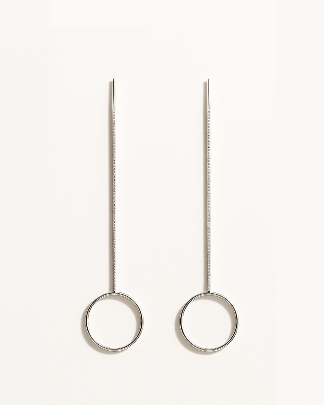 Becca – Circle Threader Earrings