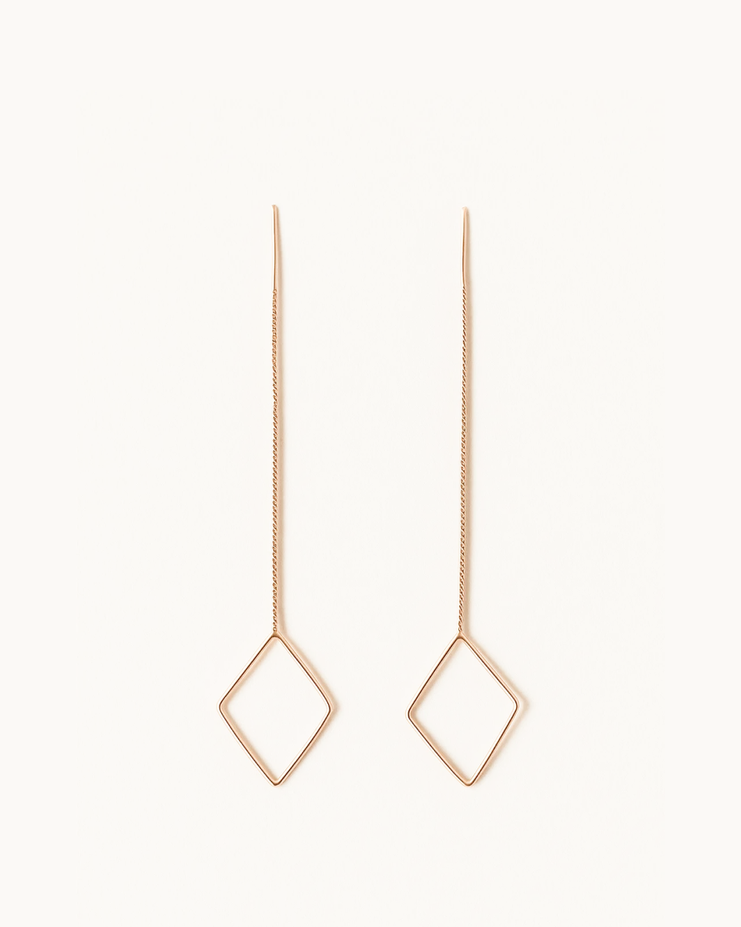 Cathrine – Diamond Threader Earrings