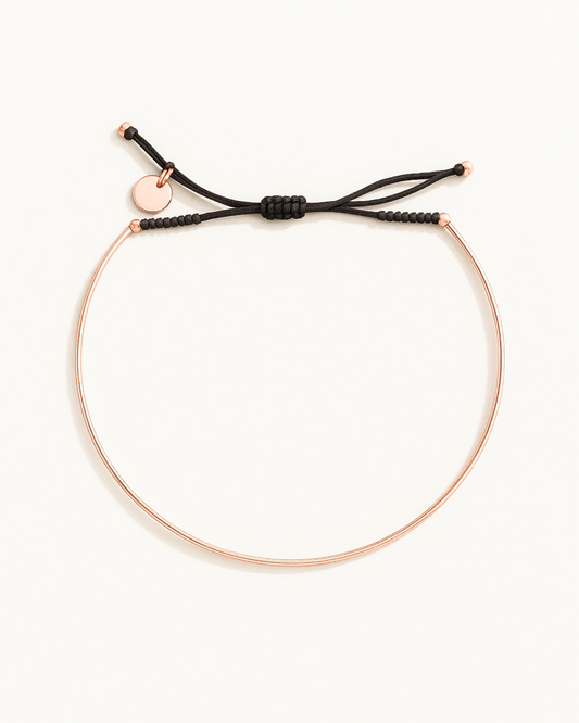 Erika – Adjustable Cord Bangle