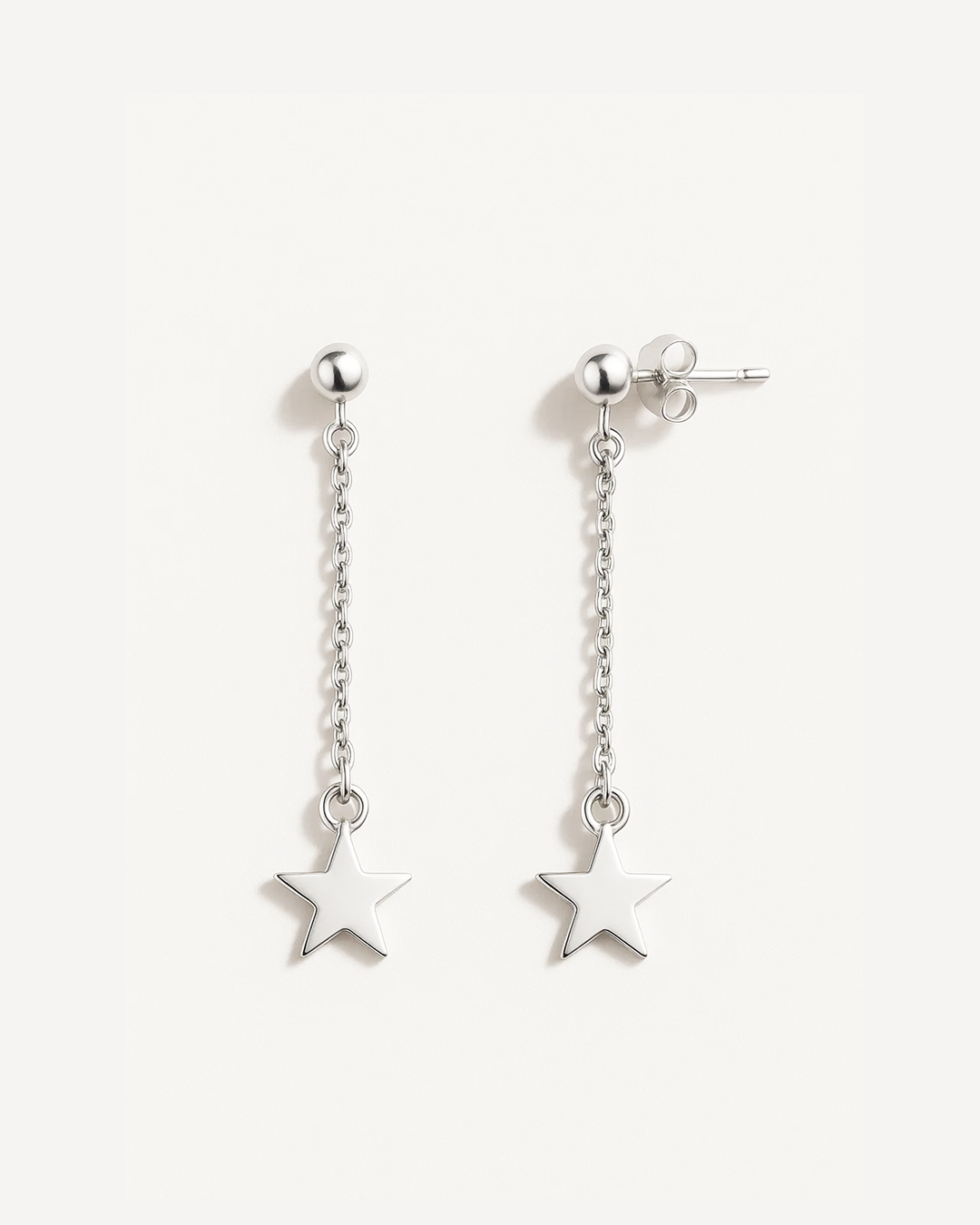 Estella – Delicate Sparkle Star Earrings