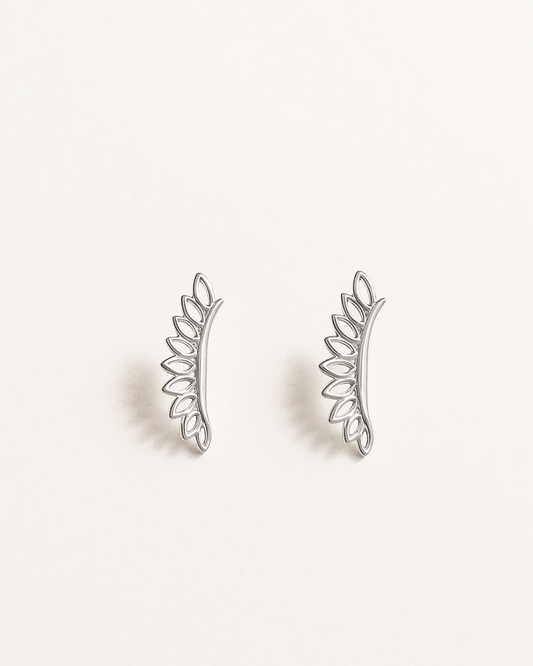 Gardenia – Botanical Elegance Earrings