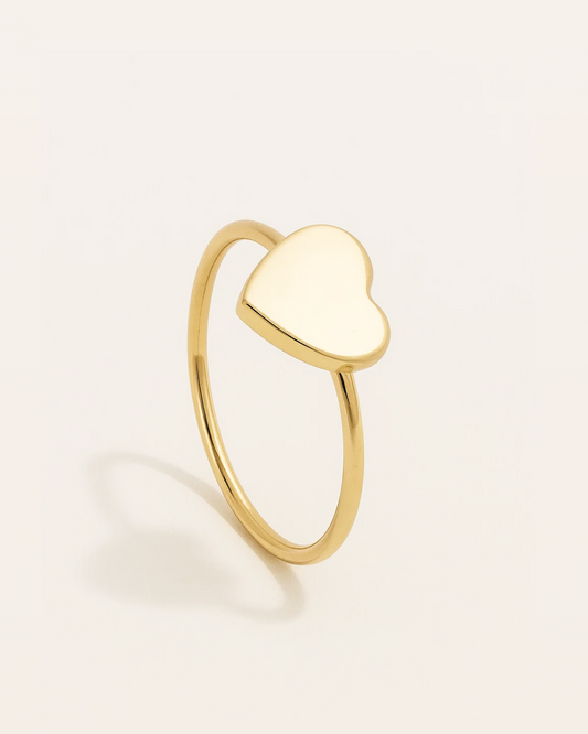 Karen – Open-Heart Simplicity Ring