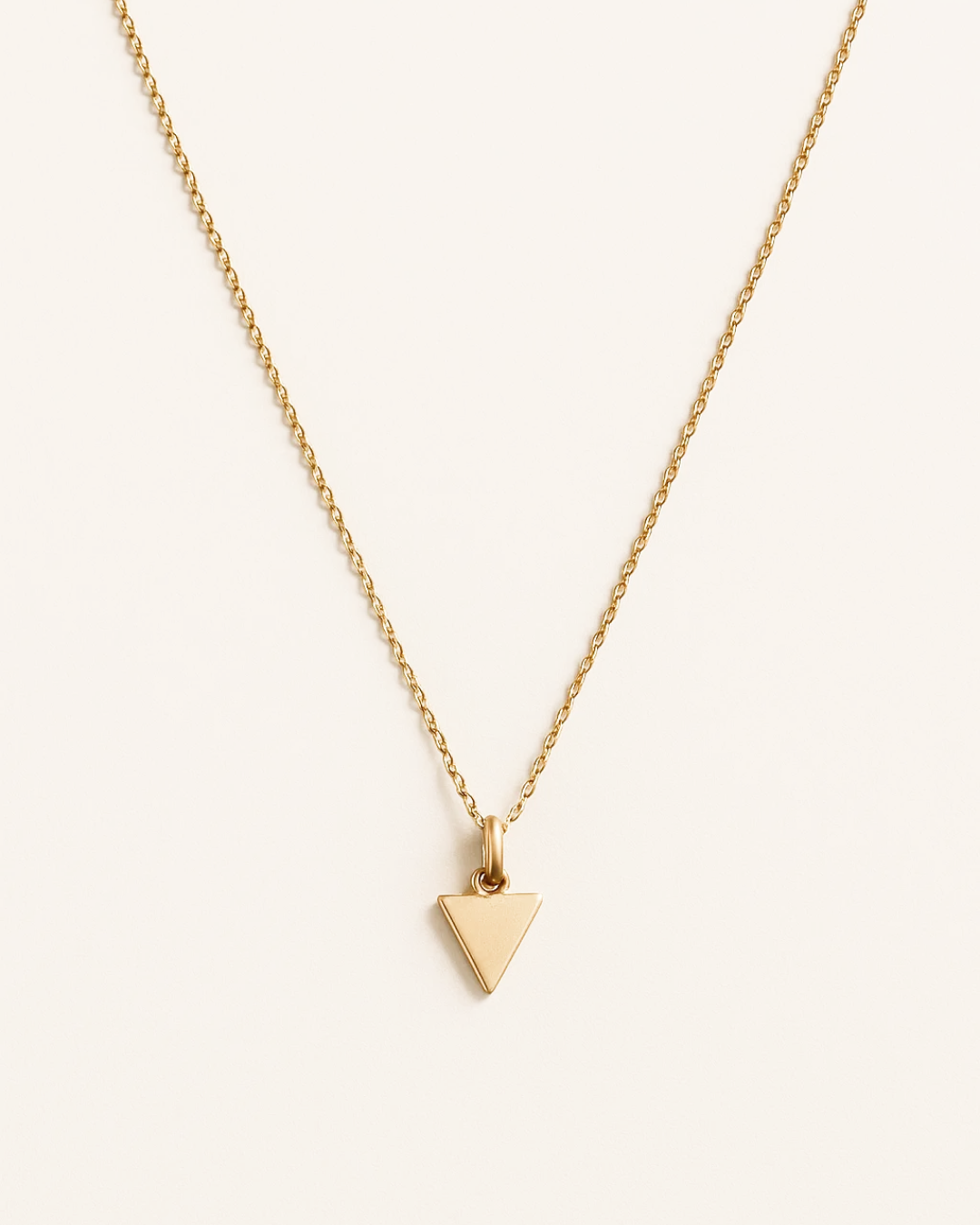 Keyla –  Geometric Triangle Necklace