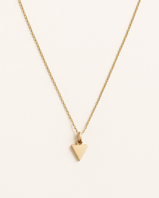 Keyla –  Geometric Triangle Necklace