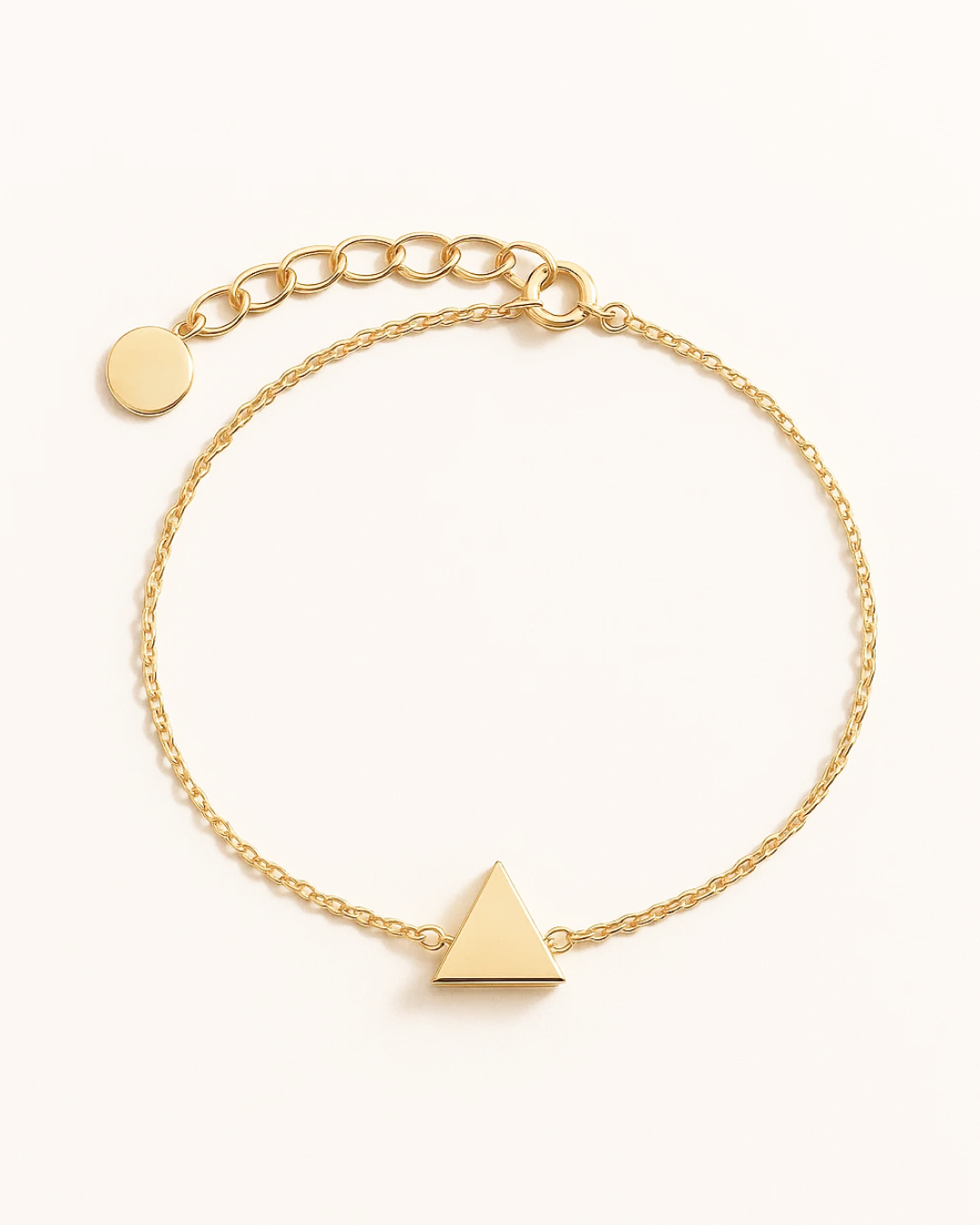Keyla –  Geometric Triangle Bracelet