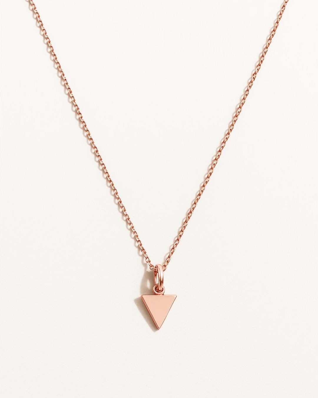 Keyla –  Geometric Triangle Necklace