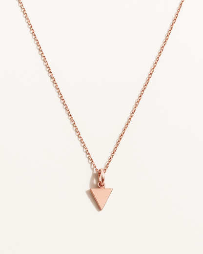 Keyla –  Geometric Triangle Necklace
