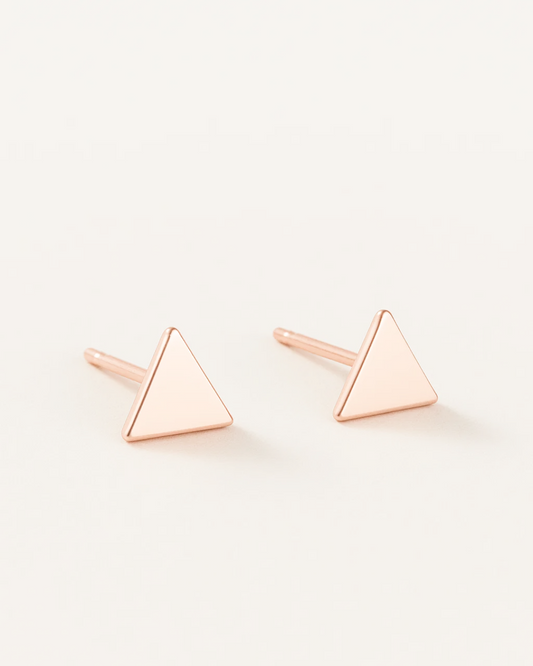 Keyla –  Geometric Triangle Ear Stud