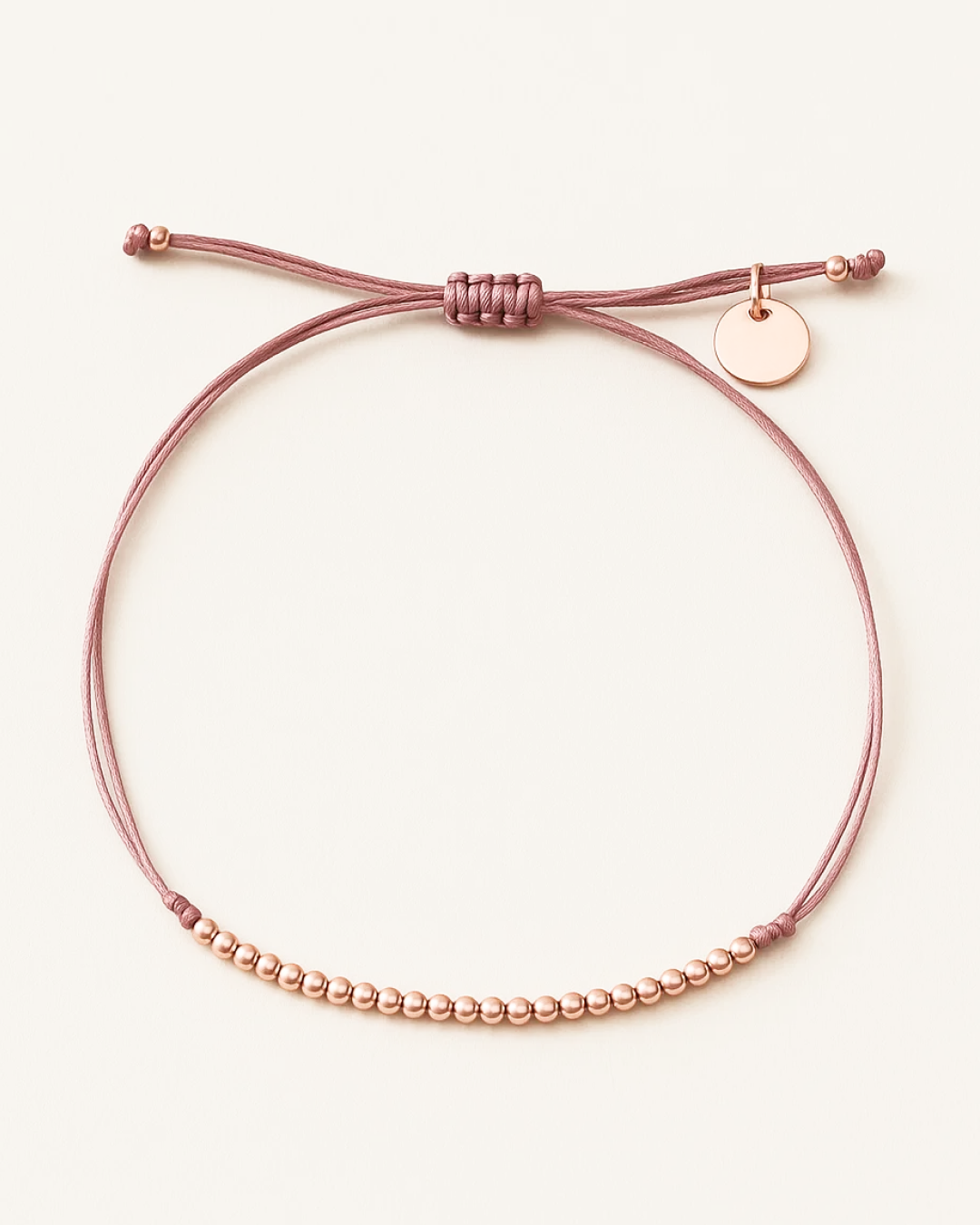 Malia – Beaded Cord Bracelet