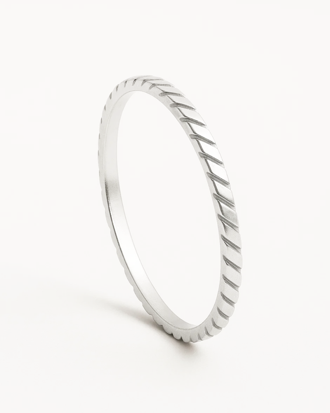 Marina – Textured Grace Ring