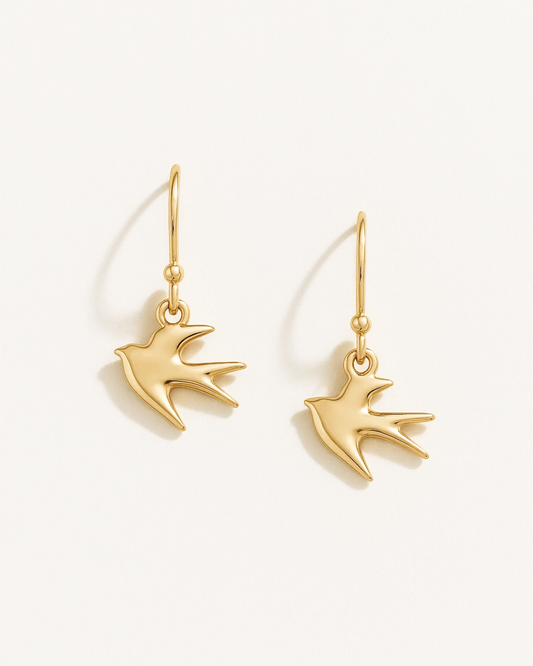 Melissa – Soaring Swallow Earrings