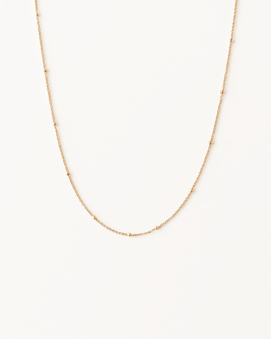 Michaela – Fine Beaded Chain Necklace