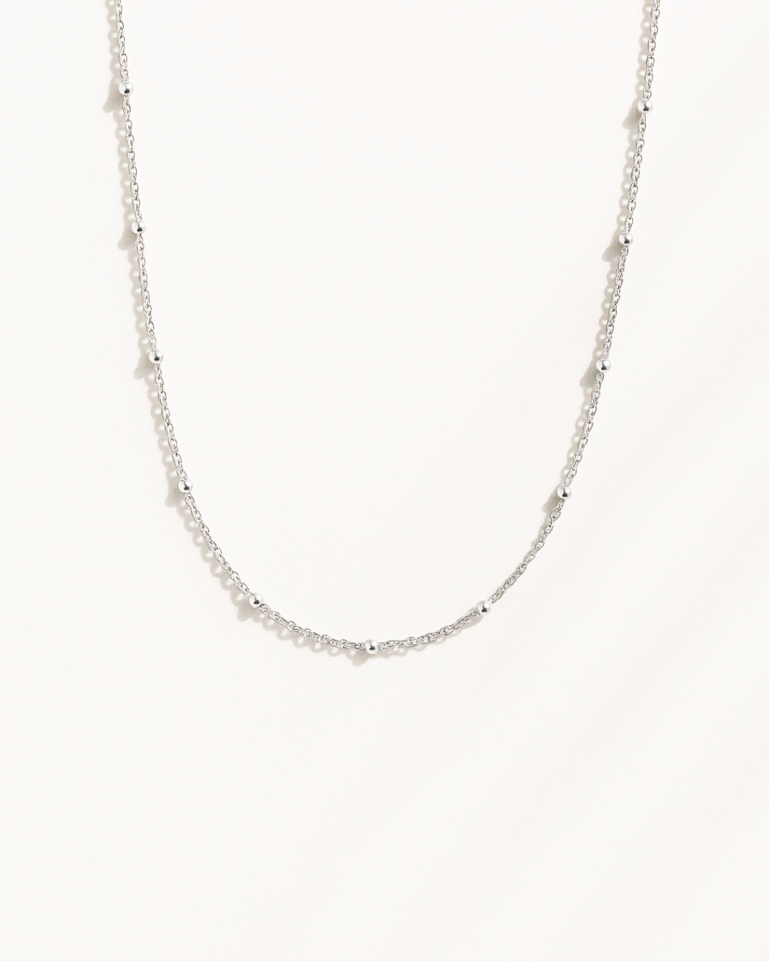 Michaela – Fine Beaded Chain Necklace