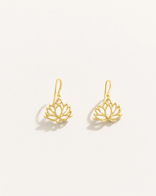 Minyi – Lotus Blossom Earrings