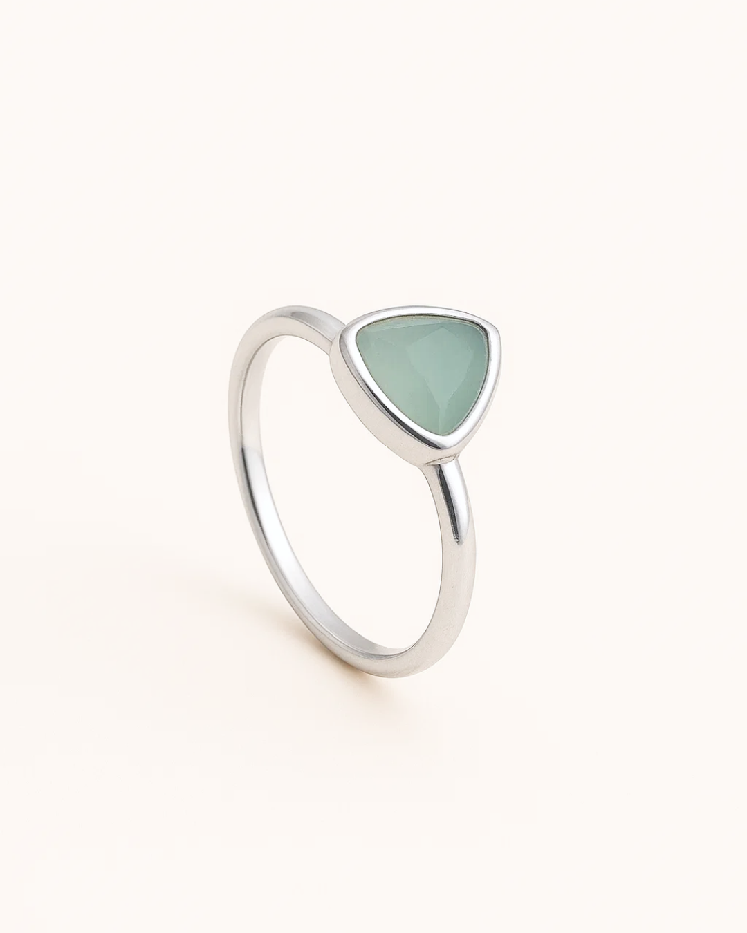 Athena – Triangle Gem Ring