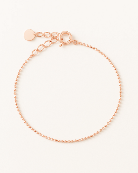 Scarlet – Beaded Chain Bracelet