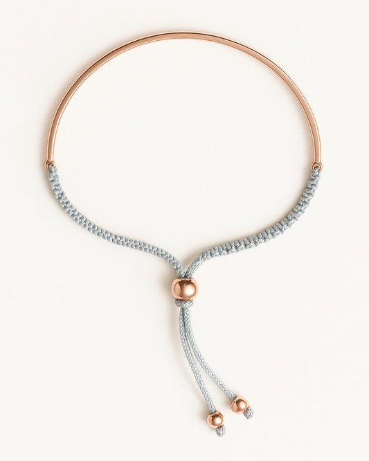 Soraya – Corded Charm Bangle