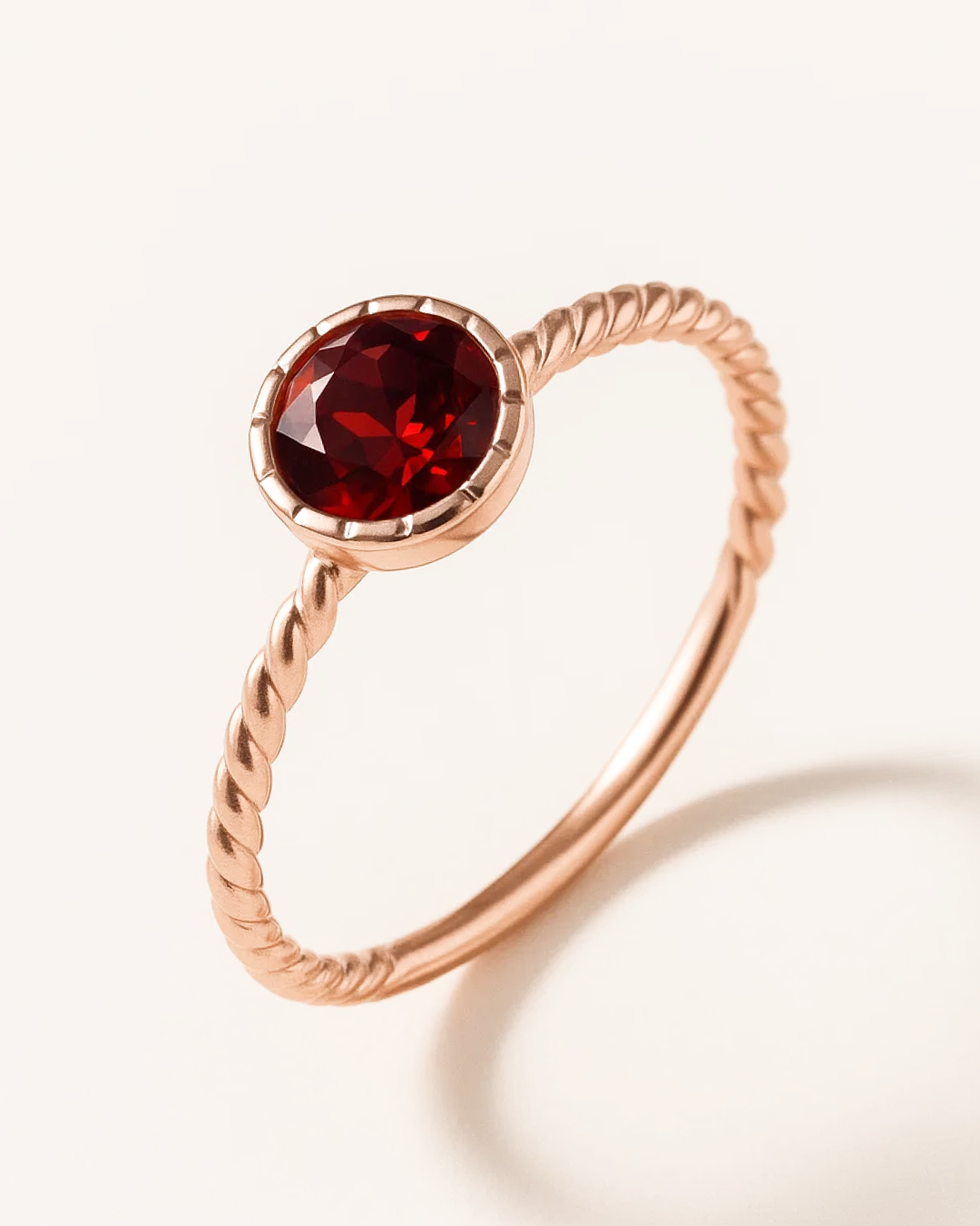 Talia – Twist Gem Ring