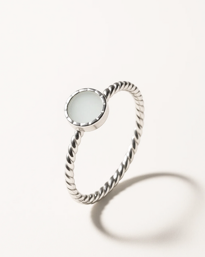 Talia – Twist Gem Ring