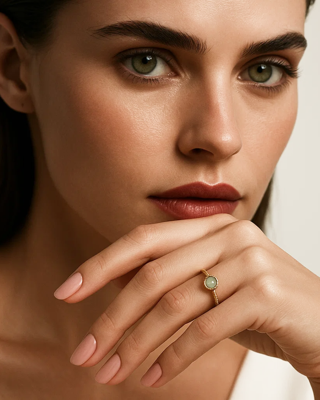 Talia – Twist Gem Ring